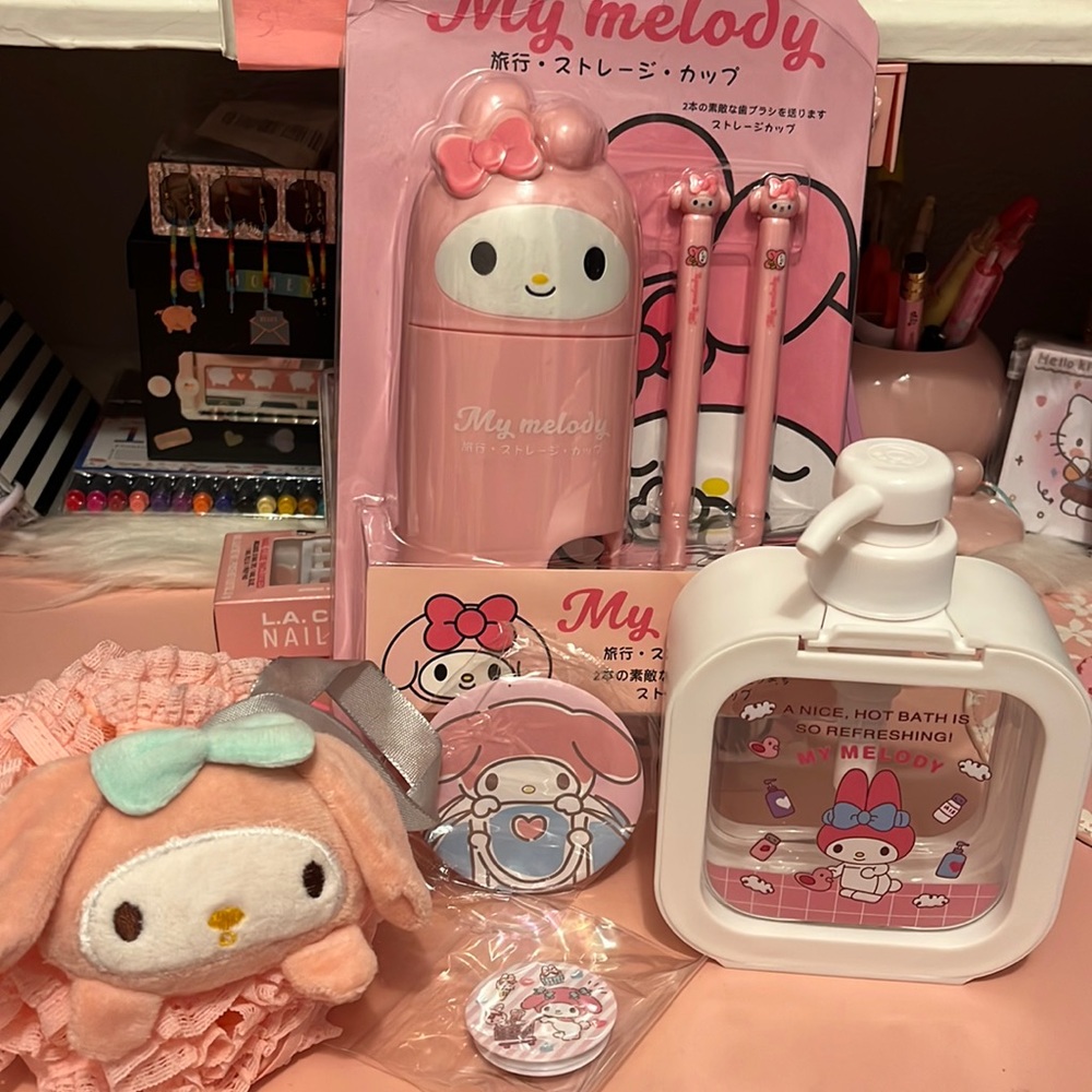 My Melody Bathroom Set